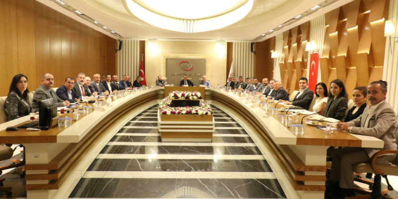 İNŞAAT SEKTÖRÜNDE SOSYAL GÜVENLİK UYGULAMALARI İSTİŞARE TOPLANTISI ATO'DA YAPILDI